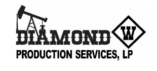Logo for DIAMOND W PRODUCTION SERVICES, LP